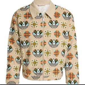 Adidas FW25 Monogram Allover Print Loose Coach Jacket JY2996 Men’s XXL New